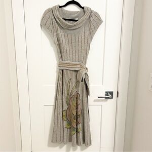 Stunning and rare Anthropologie sweater dress